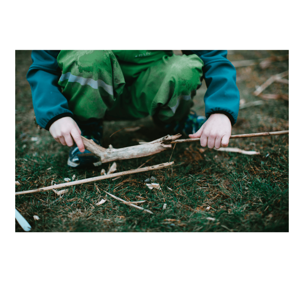 Embrace the adventure while traveling and homeschooling. Explore the great outdoors and let your children use their hands and get dirty.