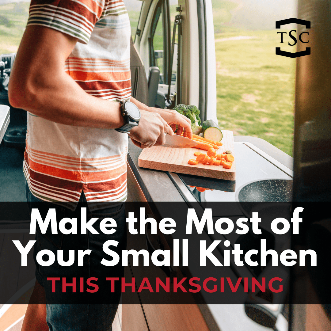 A Thanksgiving Feast and Recipes to make you proud. Make the most of your small kitchen!